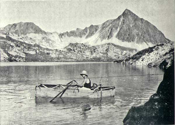 Gaurier al lago del pic du Gourguet