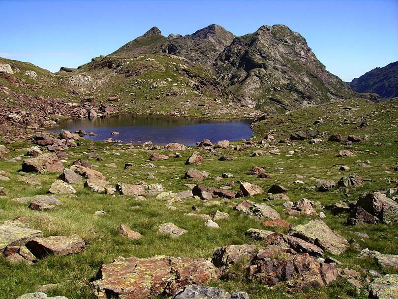 Etang du pic de Tristagne - @ Fox-Romeo Etang du pic de Tristagne