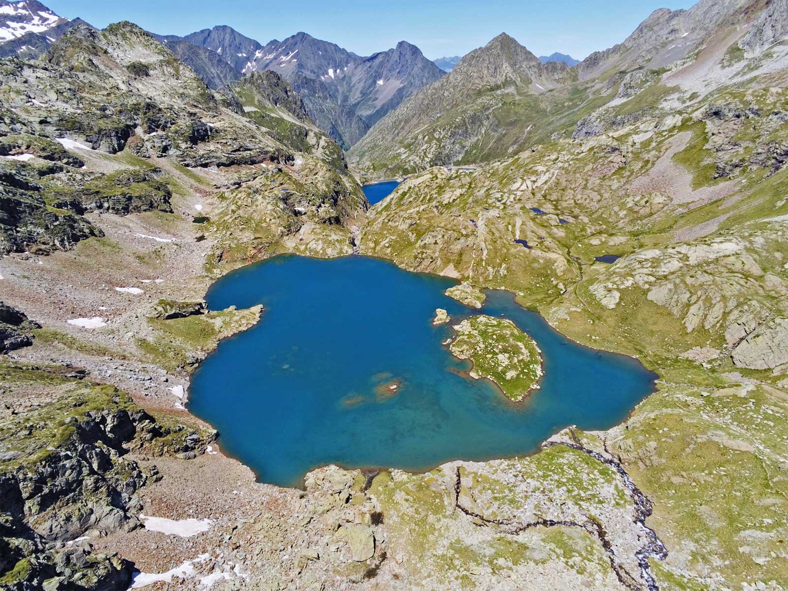 Lac des Isclots des Gourgs Blancs - @ Florent Pignero Lac des Isclots des Gourgs Blancs