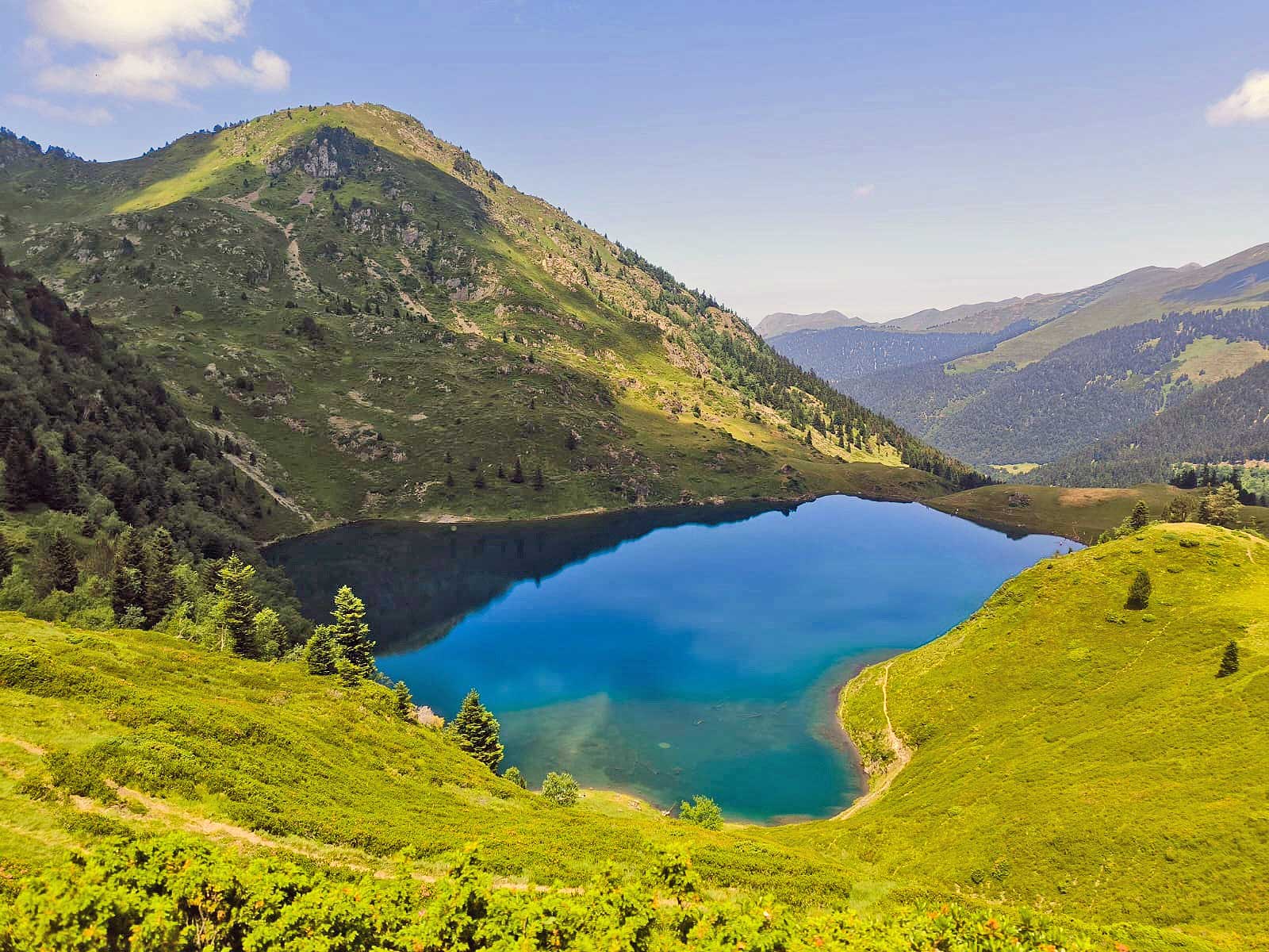 Lac de Bordères - @ MOULIN Patrick Lac de Bordères ou de Bareilles