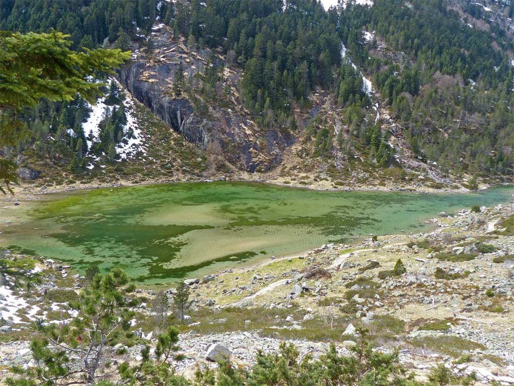 Lac de Suyen - @ pg Le lac de Suyen est en cours de comblement