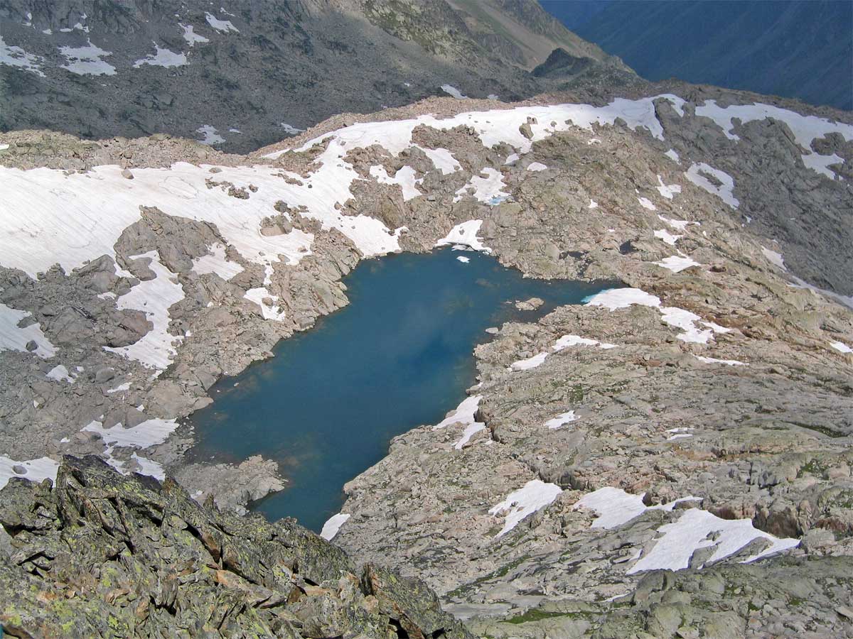 Lac glacé de Maniportet