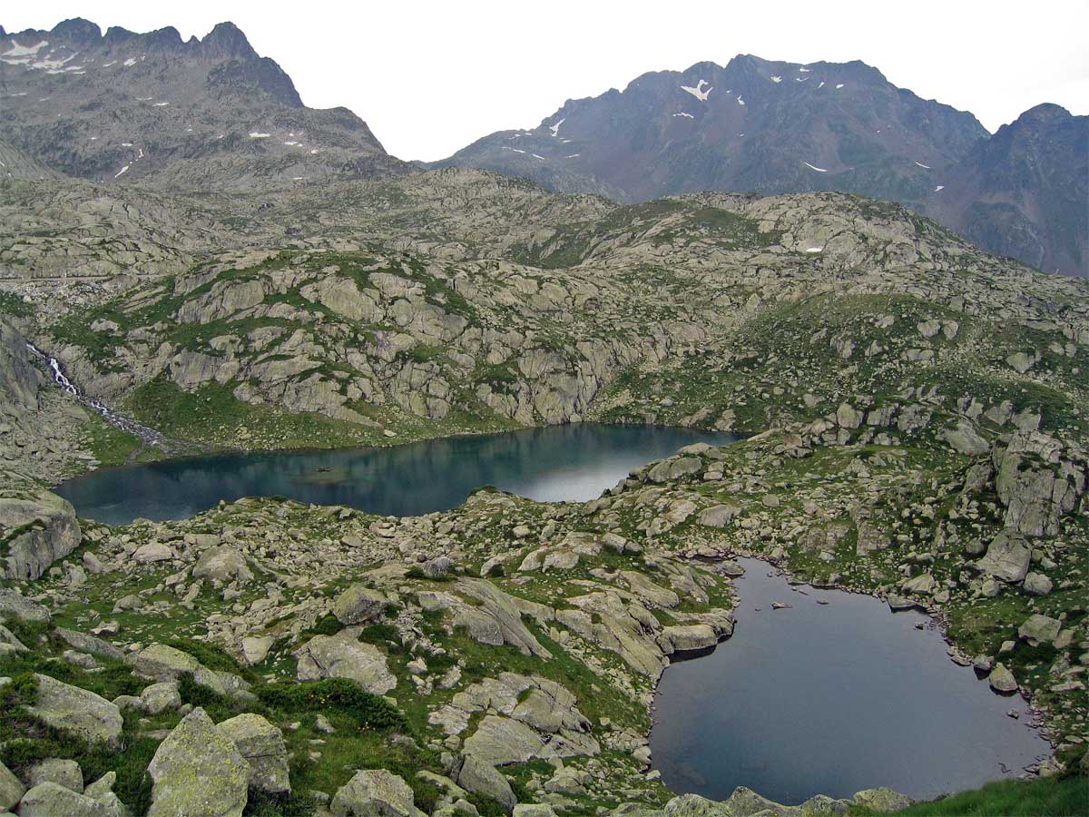 Lac de la Mourèle - @ pg Lac y laquet de la Mourèle