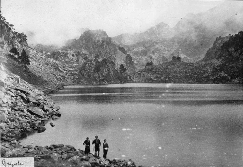 Lac de Gréziolles - @ Henri Le Cointe Lac de Gréziolles en 1939