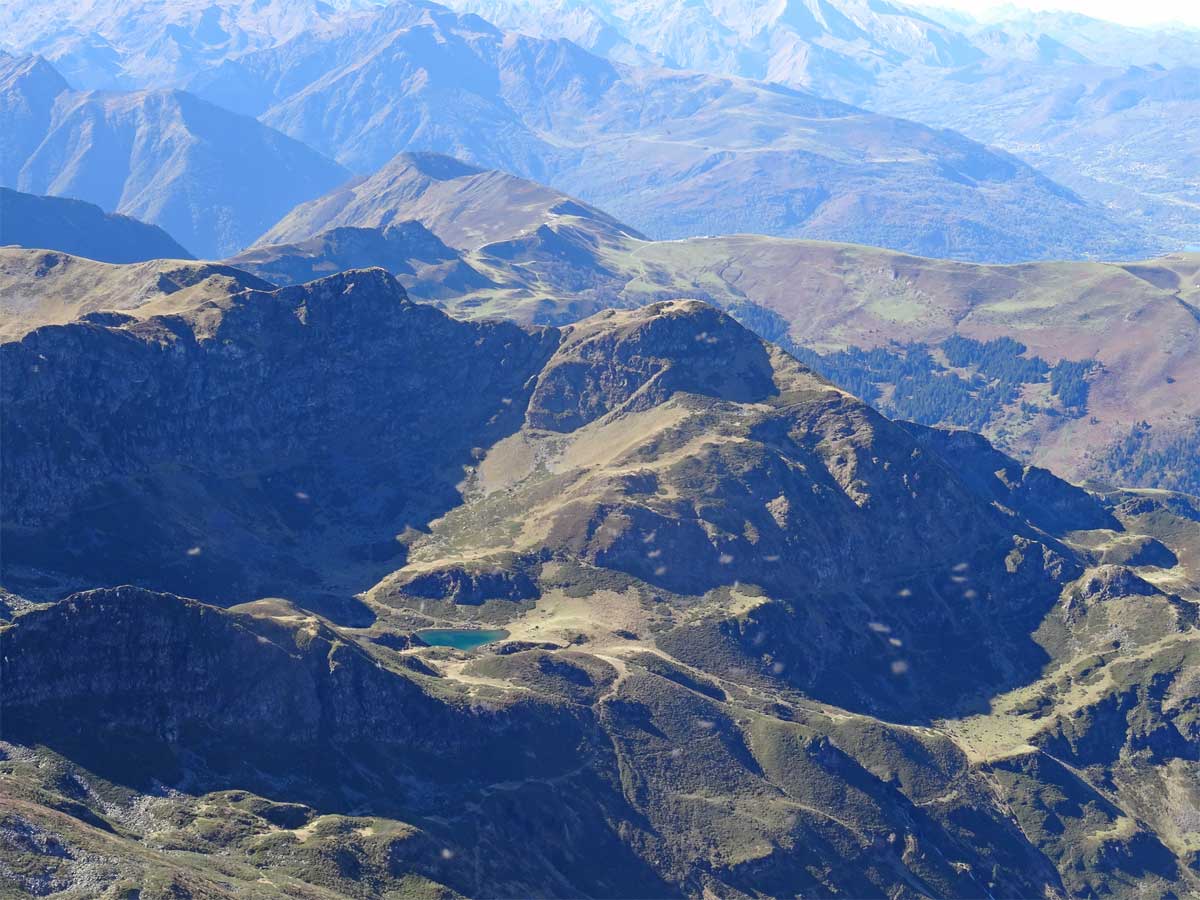 Lac d'Ousse - @ Yoch64 arête sud est du Montaigu