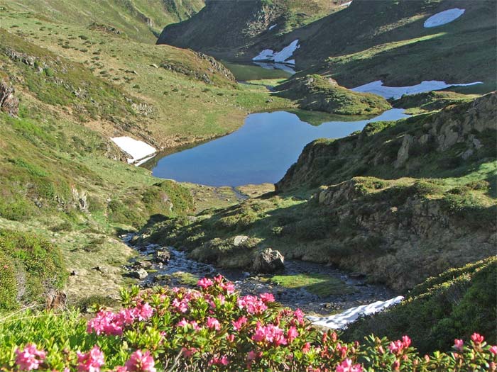 Lac de Binaros supérieur - @ Arnaud Lacs de Binaros