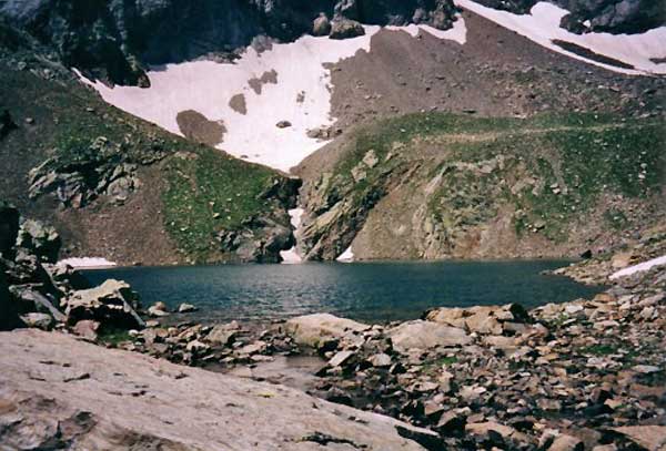 Lac du col d'Arratille