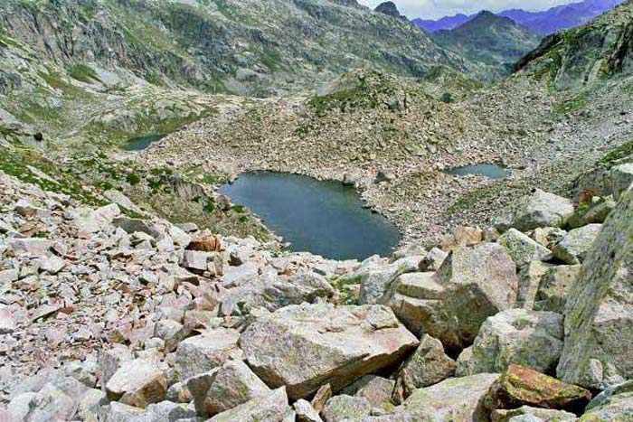 Lac inférieur de la crête de Cambalès