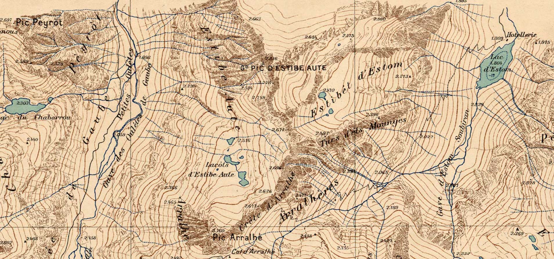 Lacòts d'Estibe Aute - @ A. Meillon / L. Gaurier Carthographie Lacòts d'Estibe Aute