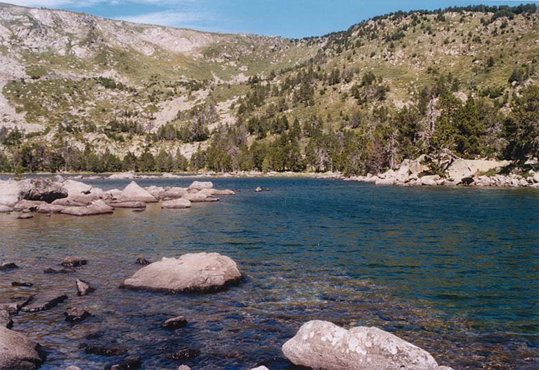 Gorg Negre ou lac d'Evol