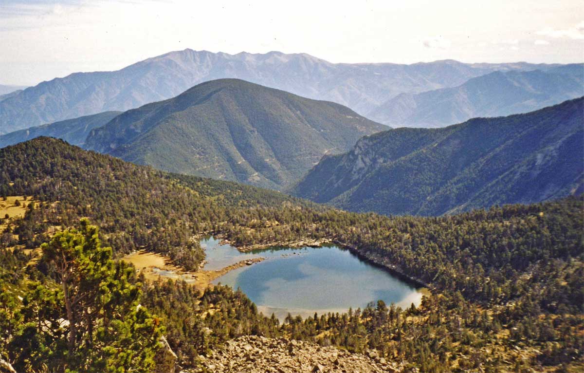 Gorg Negre ou lac d'Evol