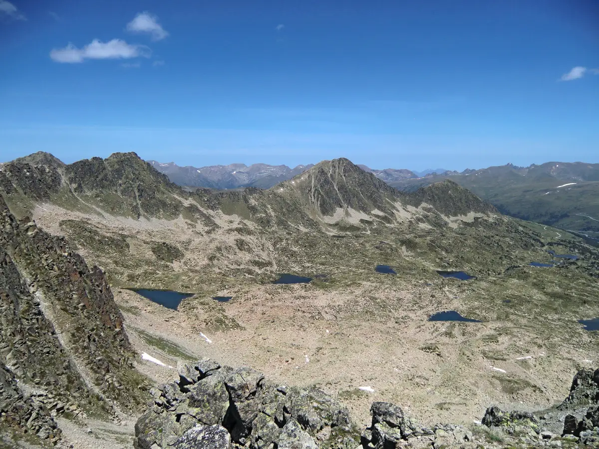 Vue du Cirque dels Pessons, Andorre