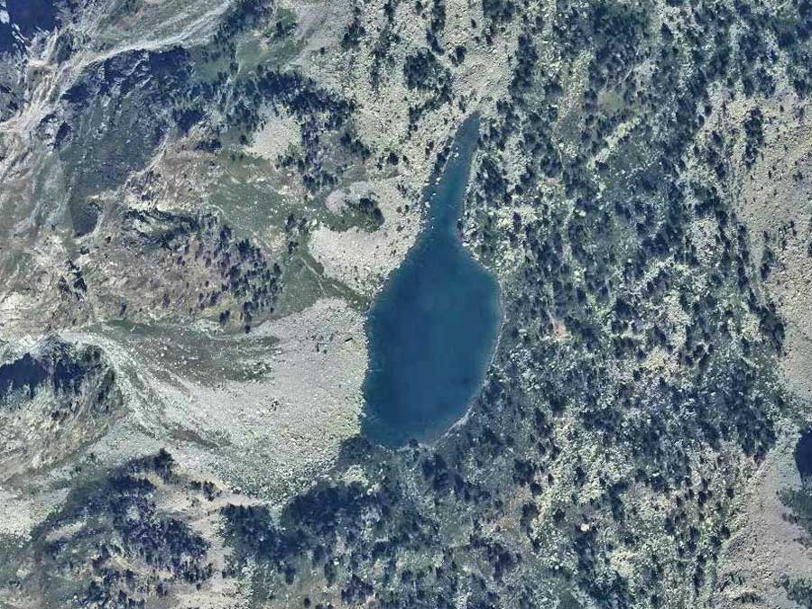 Estany de Subenuix - @ Ortophoto Estany de Subenuix