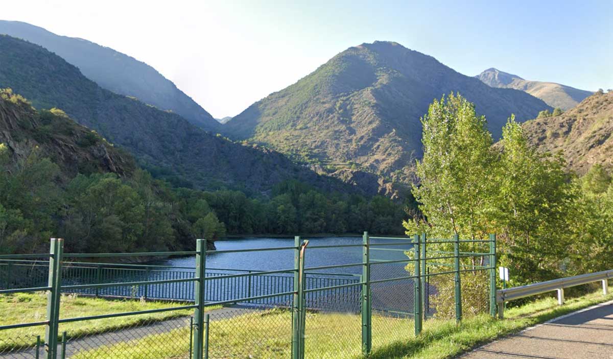 Pantà de Borén depuis la C-147 Catalogne