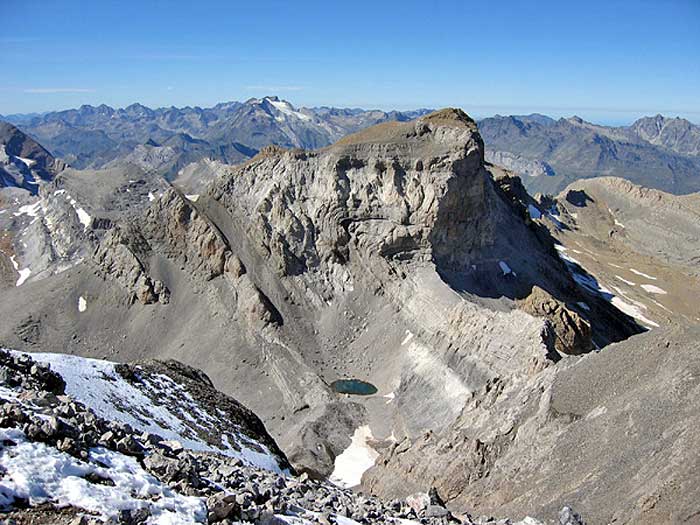 Ibón Helado del Monte Perdido - @ F. Bres Ibón Helado del Monte Perdido