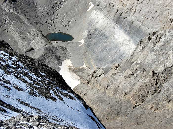 Ibón Helado del Monte Perdido - @ F. Bres Ibón Helado del Monte Perdido
