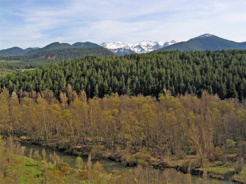 Valle del rio Segre