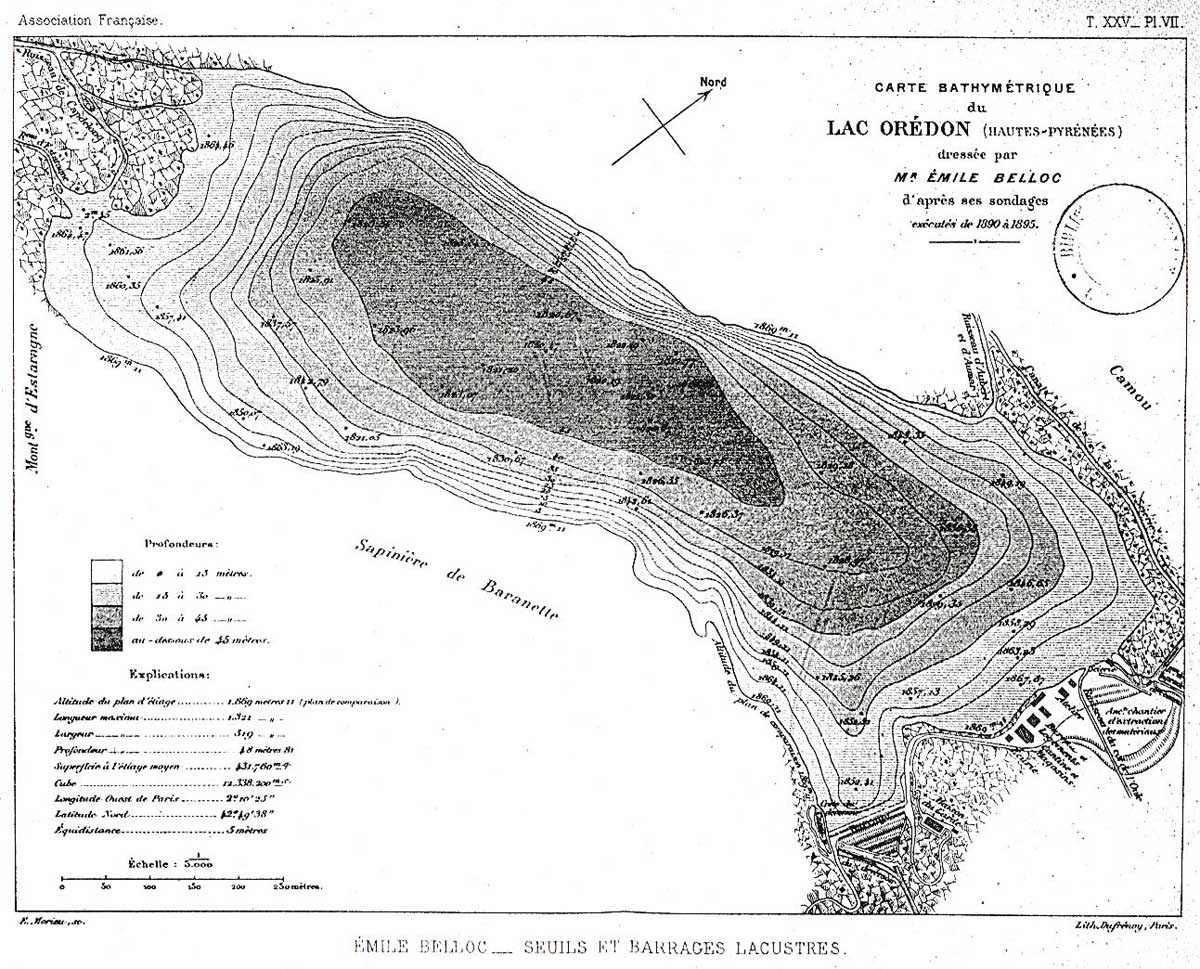 Carte Bathymétrique