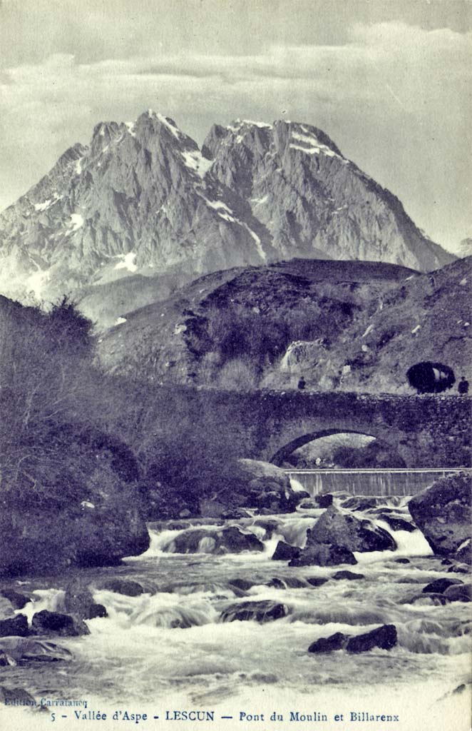 Vallée d'Aspe - Lescun - Pont du Moulin