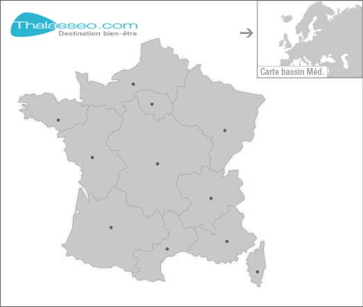 carte des thalasso en france